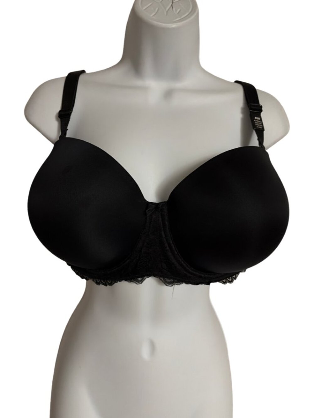 40H*Torrid*NWT*Lacy Bombshell Everyday Strapless Lightly Lined Black Bra